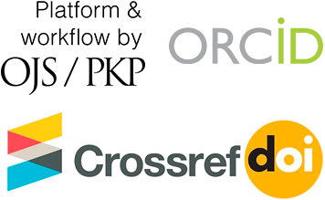 logos OJS DOI CROSSREF ORCID
