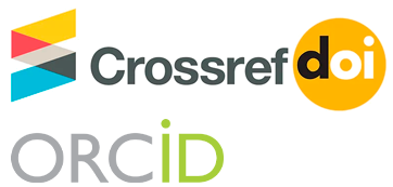 logos Crossref DOI e Orcid